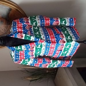 New! OPPOSUITS Men's Ugly Christmas Suit Jacket. Medium